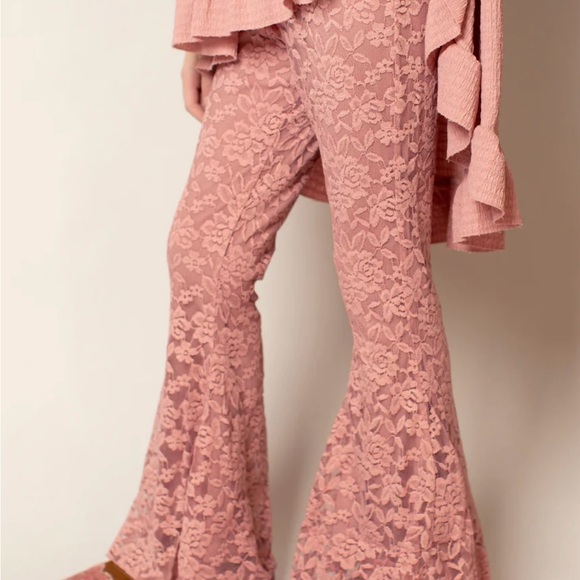 Joyfolie Kennedy Pant in Mauve - Picture 2 of 10